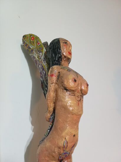 Freedom fairy - a Sculpture & Installation Artowrk by Xhú Feixú 